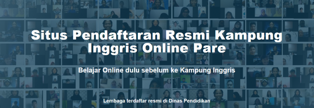 Pendaftaran Kampung Inggris Online